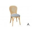 ריהוט לבית, כסאות מרופדים מעץ בשלושה דגמים לבחירה