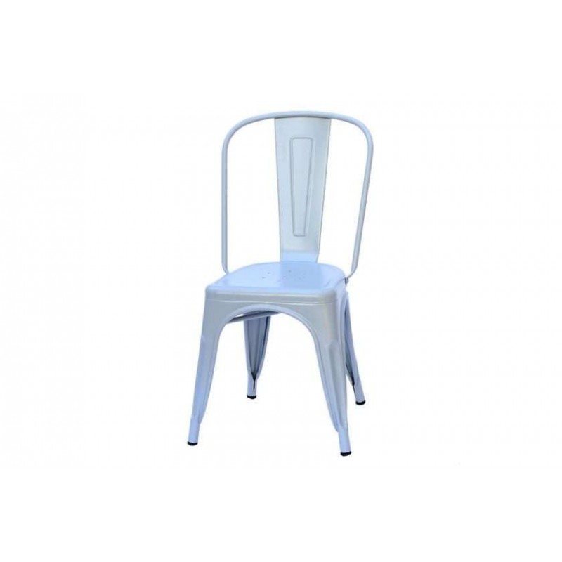 כסאות, כסא אפור ממתכת