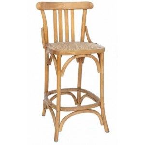 כסא בר מעוצב מעץ
