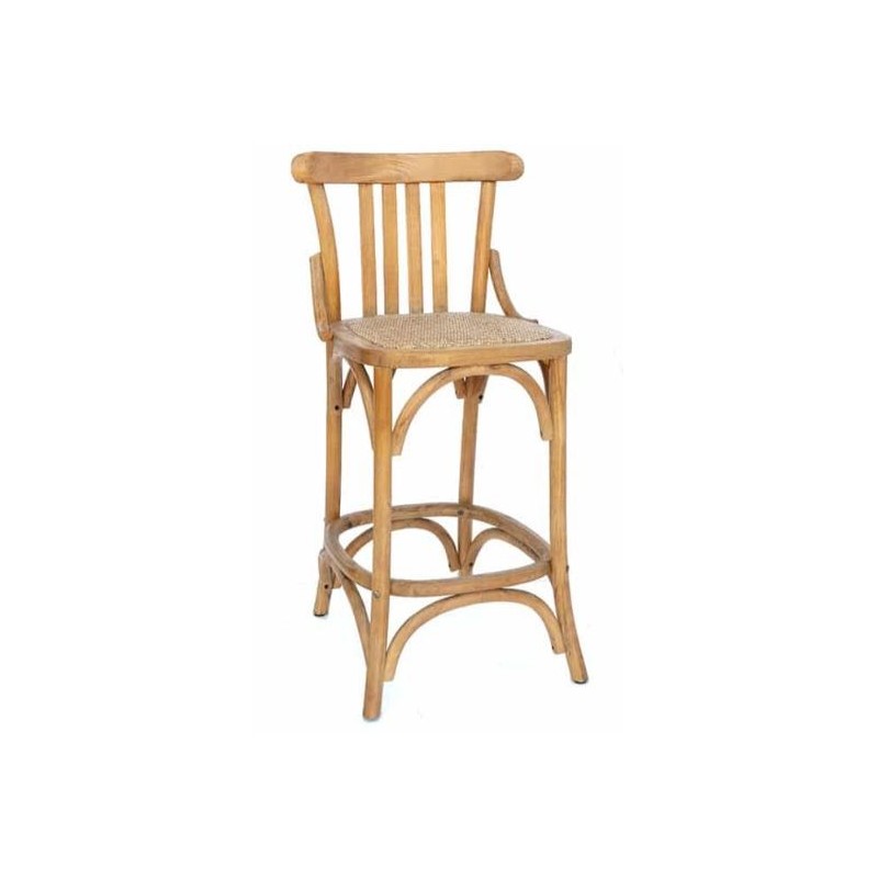 כסא בר מעוצב מעץ