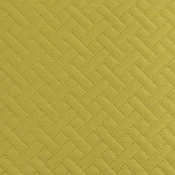 טפט צהוב עם דוגמת רשת מעוצבת, מתאים לעיצוב סלון או חדר ילדים.