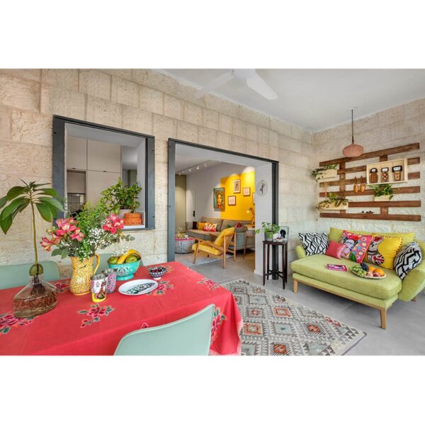 ⁦כורסת ספה כריסטינה love seat ירוקה⁩ – תמונה ⁦6⁩