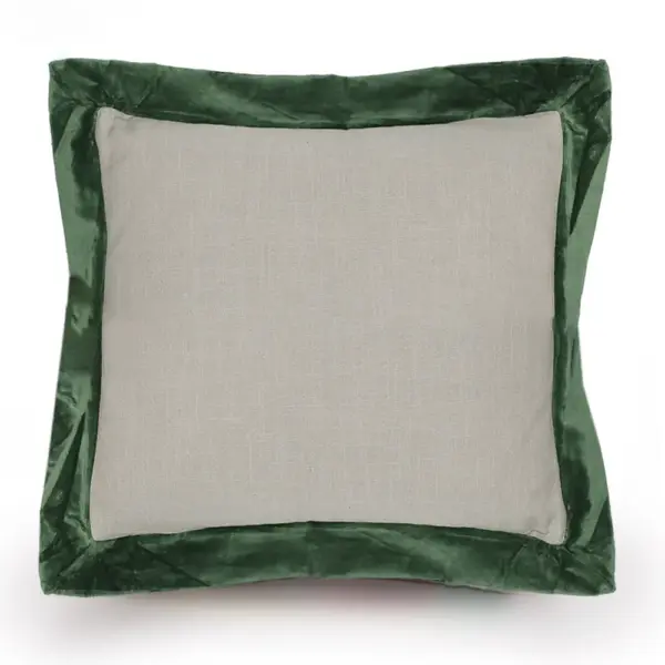 כרית נוי לסלון קטיפה טבעי- הבית של עידה