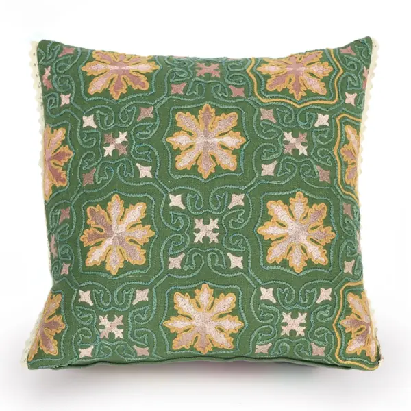 כרית נוי תרזה רקומה לסלון