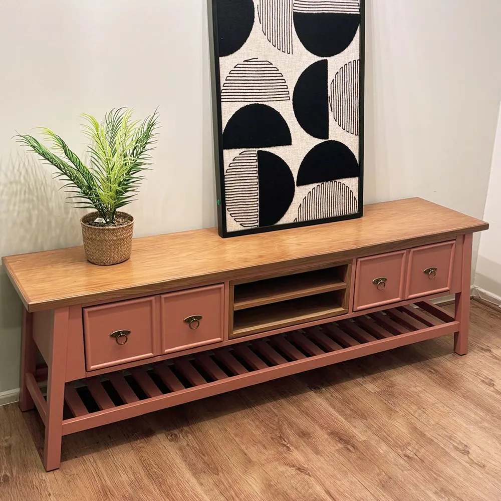 מזנון מארי בצבע אפרסק רוחב 170 ס"מ